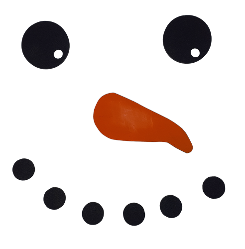 Décoration de porte - Noël